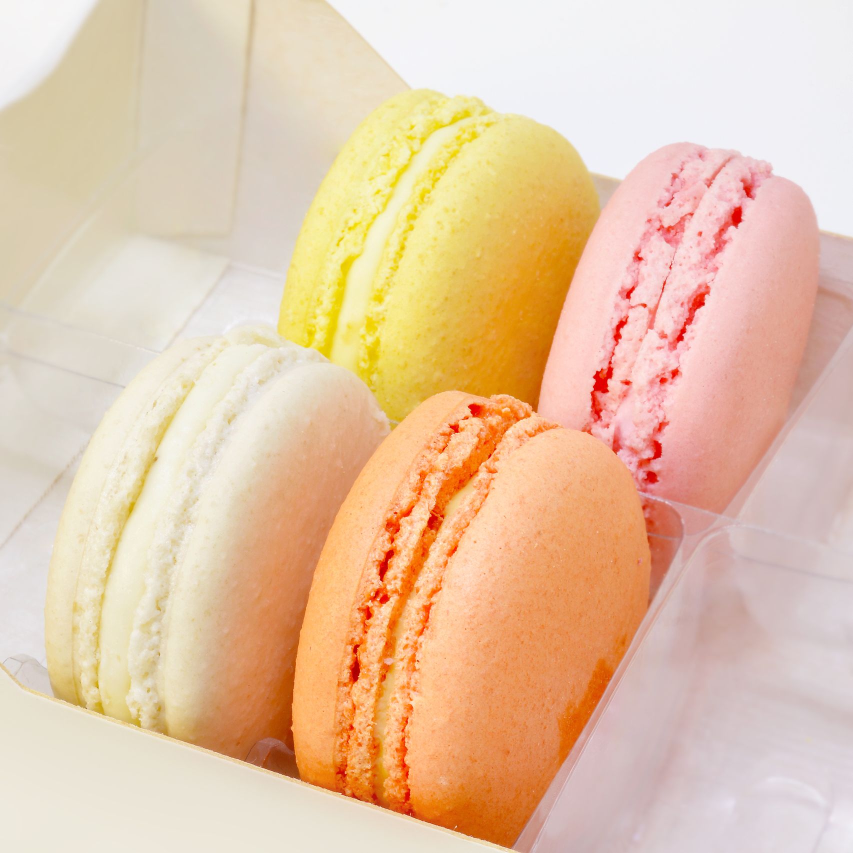 Strawberry Macarons